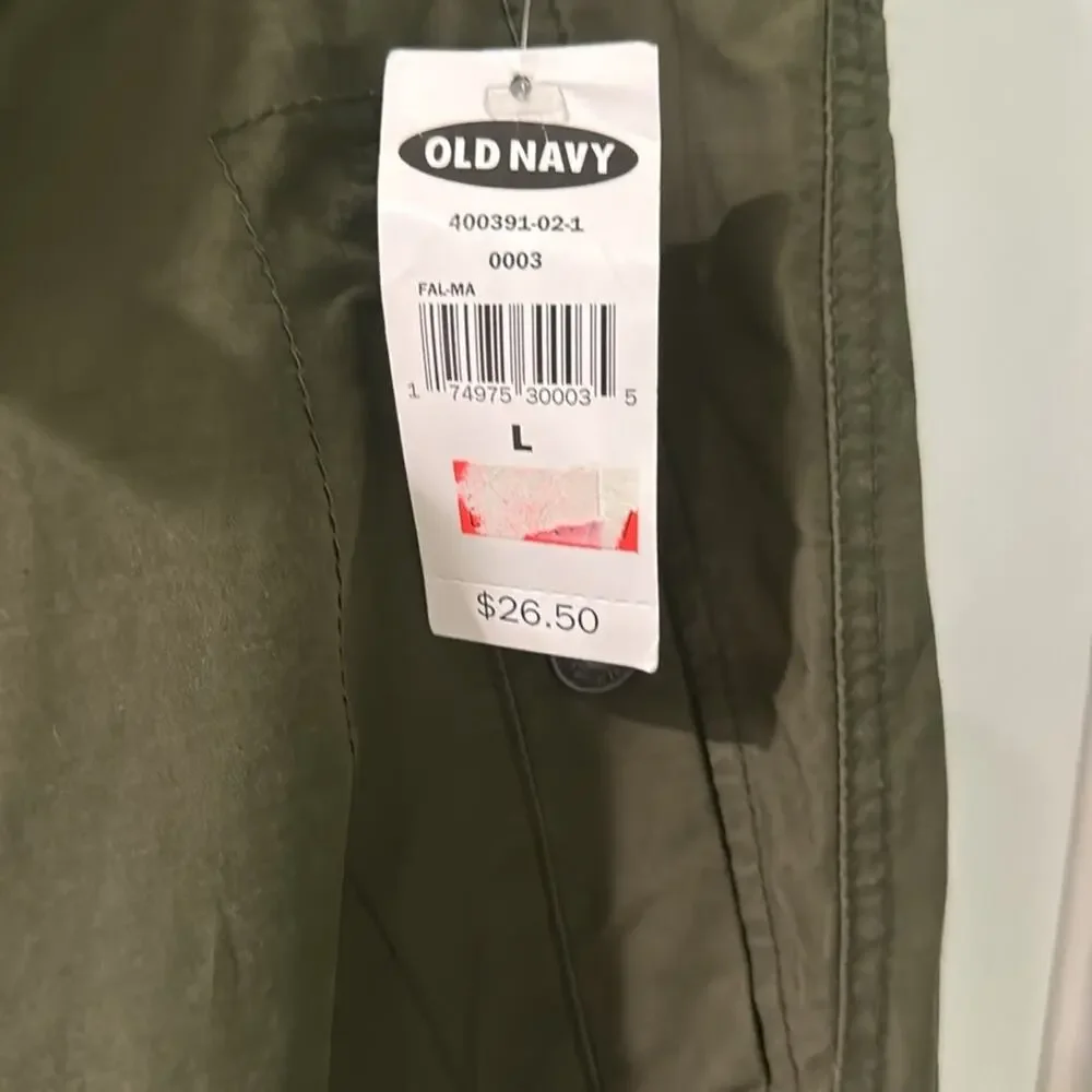 Old Navy Straight Oxford Cargo Pants L
